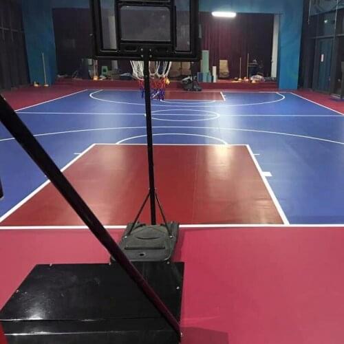 Beable Anti-UV Heat-Tolerance Flooring Tiles For Indoor Basketball Court Use