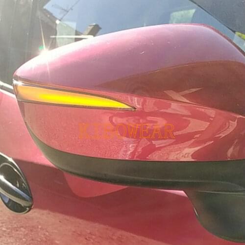 Dynamic LED Turn Signal for Mazda CX3 CX4 Mirror light Indicator blinker 2016 2017 2018