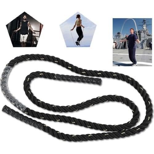 For Combat Fitness Muscle Training 3m Heavy Duty Throw Big Rope Physical Train Ropes 25mm Free Shipping