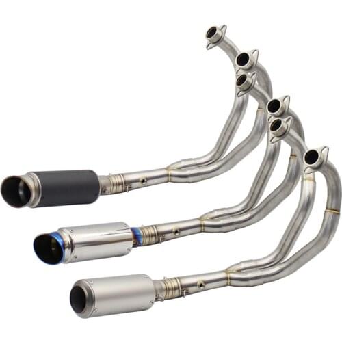 For Yamaha MT07 FZ07 MT-07 FZ-07 Tracer (2014-2019) XSR700 (2016-2017) Motorcycle Exhaust System Muffler Pipe Front Tube Headers