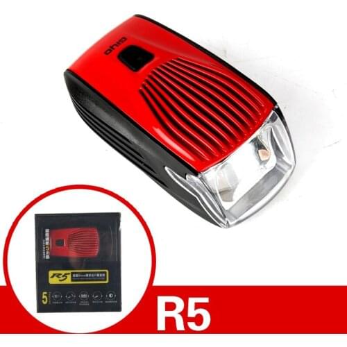 GIYO R5 LED Flashlight USB Charging Waterproof Headlight Bicycle 260 Lumens Lamp Bike Handlebar Front Light