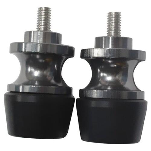 6MM Bobbins For YAMAHA MT15 MT-15 XSR900 2016-2018 YZF-R1 YZF-R1M YZF-R6 CNC Alloy Aluminum M6 Swingarm Stand Spools Sliders