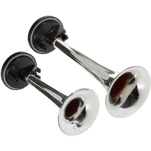 2PCS HOT SALE Super Loud one Trumpet Air Horn Super Loud one Tube Speaker for Car Vehicle Truck Train Boat