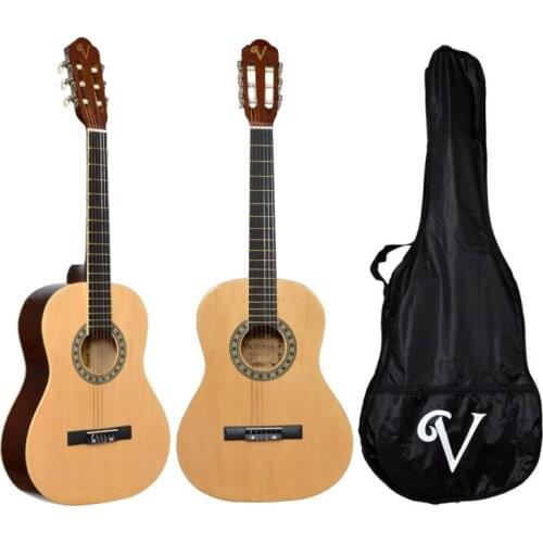 Victoria Plectrums 3/4 classical guitar kit with holster and Gifts CG160N Music,Acoustic, Hobby, Custom, a new generation, made in Tu