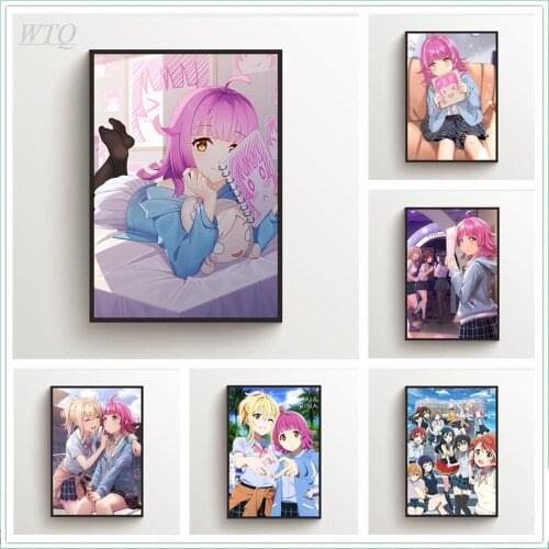 Love Live! Nijigasaki High School Idol Club Anime Posters Canvas Painting Photos for Childrens Room Wall Art Picture Home Decor