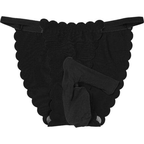 Mens Sexy Lingerie Sex Bulge Pouch Panties Elastic Waist Band Briefs Low Waist Underpants Underwear for Date Night Honeymoon