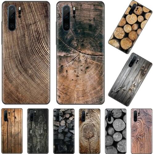 Original wood grain art design Phone Case Funda For Huawei P9 P10 P20 P30 Lite 2016 2017 2019 plus pro P smart
