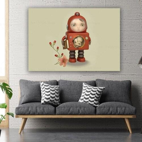 Princess Sputnik By Mark Ryden Art Canvas Poster Painting Wall Picture Print Modern Home Bedroom Decoration Accessories Artwork