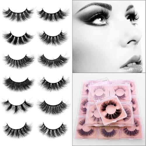 NEW 1Pair Eyelashes Natural False Eyelashes Fake Lashes Long Makeup 3D Mink Lashes Extension Eyelash Mink Eyelashes Beauty