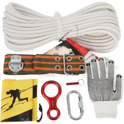 JIMITU Household self rescue escape rope high building fire emergency survival artifact fire retarder life saving rope