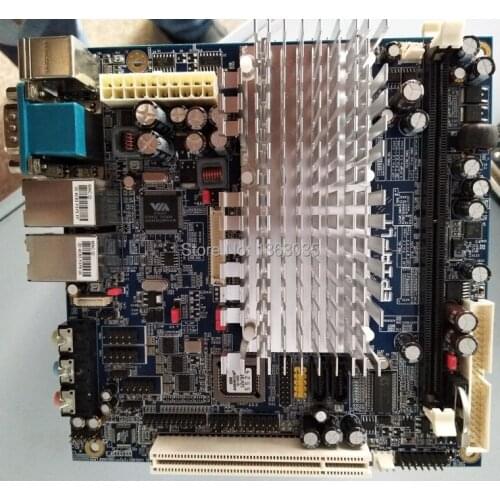 DHL EMS-freeshipping EPIA-LT10000EAG LVDS industrial motherboard CPU Card tested working