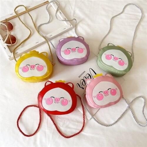 Cute Little Girls Small Crossbody Bags Baby Kids Mini Coin Purse Shoulder Bag Fashion Childrens Accessories Wallet Handbags