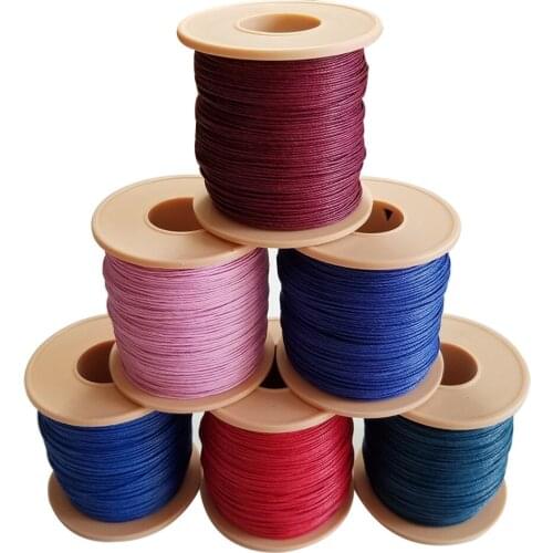 100% Linen waxed thread High tenacity 200m/roll Waterproof twine cords macrame rope for handmade sewing accessory DIY