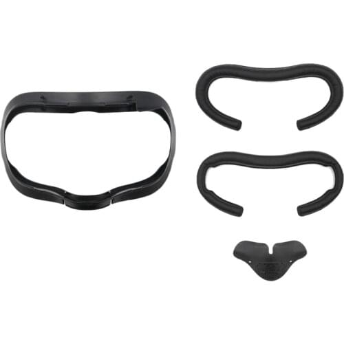 VR Facial Interface & Foam Cover Pad Anti-Leakage Nose Pad Replacement Set for Oculus Rift ( Only Work for Rift CV1)