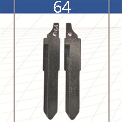 2 Pcs Uncut Replacement Car Key Blade for MAZDA 6 Car Key No.63 Car Key Blank Blade