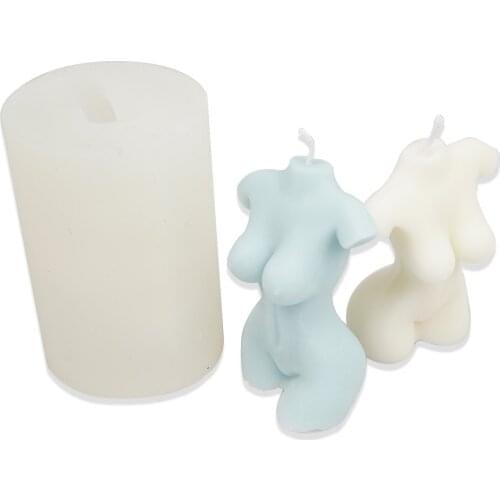 3D Woman Body Mold Curved Female Torso Mold DIY Candle Mold Plaster Mold Soap Mold 10362650