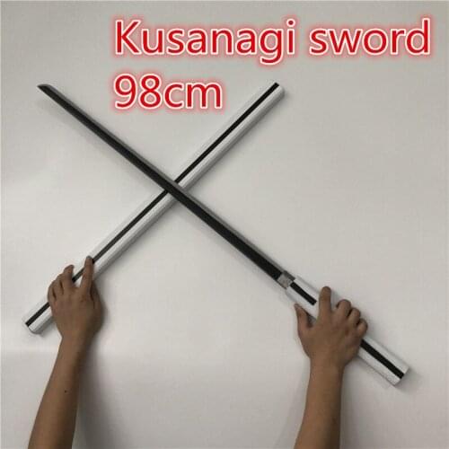 Anime Cosplay Katana Black White Kusanagi sword plover blade Weapon Prop Role Play Snake Sword Ninja Weapon PU Model Toy Prop