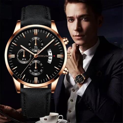 Mens Quartz Watch Sleek Minimalist Fashion With Strap Dial Gift Watch Minimalist Fashion Ultra Thin Watches Luxury Top Fashion