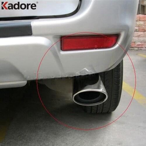 For Toyota RAV4 RAV 4 2006 2007 2008 2009 2010 2011 Stainless Steel Modified Car Rear Round Exhaust Tail Muffler Accessories