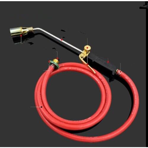 Double Switch LPG Gas Torch Gun Blowtorch Gas Spray Gun Flame Thrower 65-2