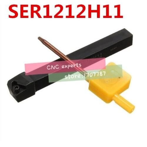 SER1212H11 Toolholder 12*12*100MM CNC turning tool holder, External Threading turning tools, Lathe cutting tools