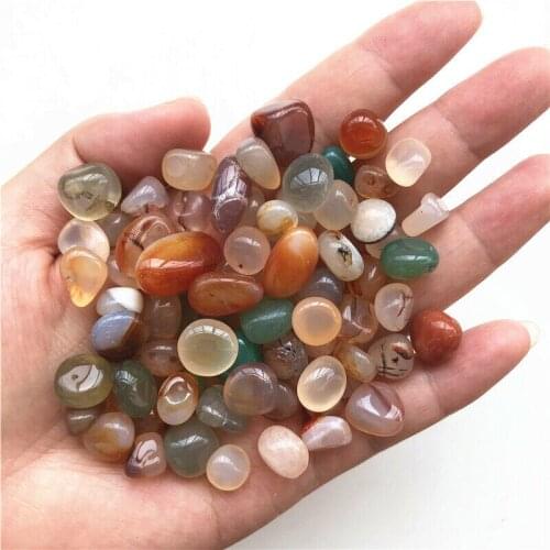 Mixed Natural Agate Gemstone Energy Stone Crystal Quartz Mineral Crystal Healing Stone Home Decoration Relieve Stress Anxiety