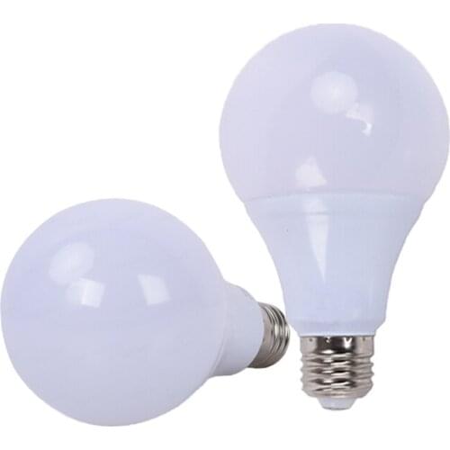LED Bulb E27 Cool White 21W 18W 15W 12W 9W 6W 3W Screw in LED Lights 110V 220V Energy Saving Light Bulbs for Indoor Living Room