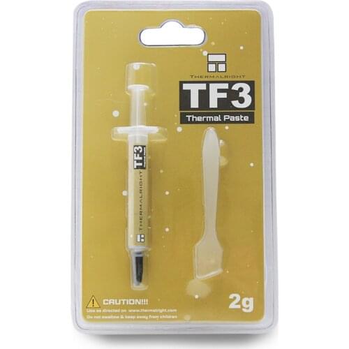 Thermalright TF3 2g CPU GPU Heat Sink Cooling Cooler Radiator FAN Thermal Grease composite grease silica Conductivity 6.0