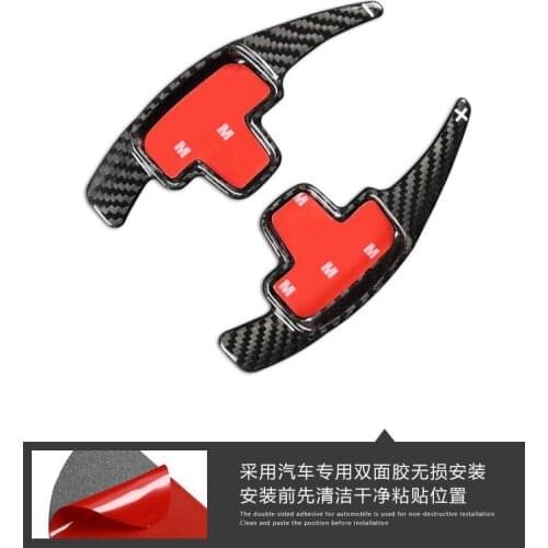 Carbon Fiber Car Steering Wheel Paddle Shifter Gear Shift Extension For Benz A B E CLA ML GLK GLA GLC GLS SL SLK Accessories