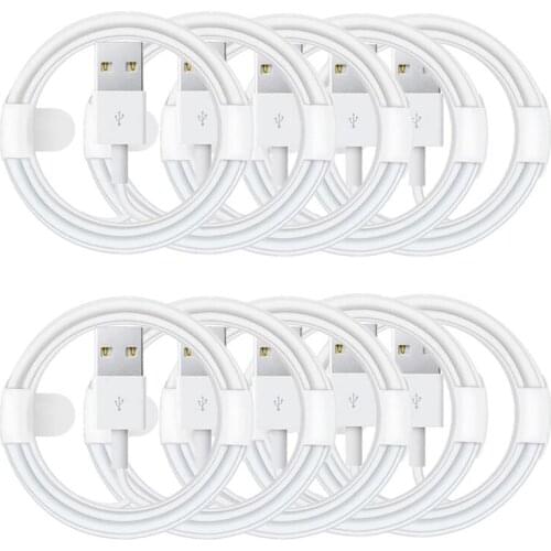 5A Fast Charging USB Charger Cable For iPhone 12 11 Pro X XR XS Max 6 6s 7 8 Plus 5s SE 2020 iPad Origin Data Cord Long Line