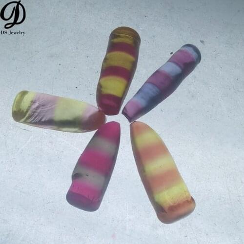 Top Quality Mixcolor Bi Color Rough Corundum For Gemstones