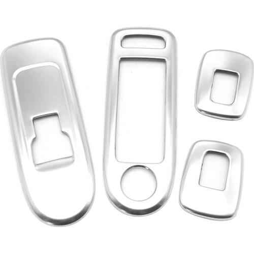 Door Window Lifter Protection Chrome Trim Cover Strip for Peugeot 508 Citroen C5 Accessories