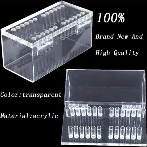 1pcs Dental Acrylic Organizer Holder Case For Orthodontic Preformed Wire