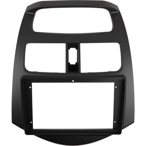 9 Inch Radio Fascias for Chevrolet Spark 2010-2013 Double Din DVD Stereo Panel Dashboard Refitting Installation Frame