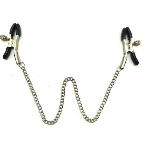 30cm Long Chain Metal Nipple Clamps Sex Toys Nipples Clips Adult Games For Couples Flirt Toys Nipple Clip For Women