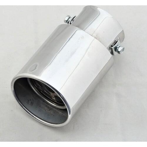 For Exhaust Muffler Silencer Tip Pipe 32-45mm Inside [CP584]