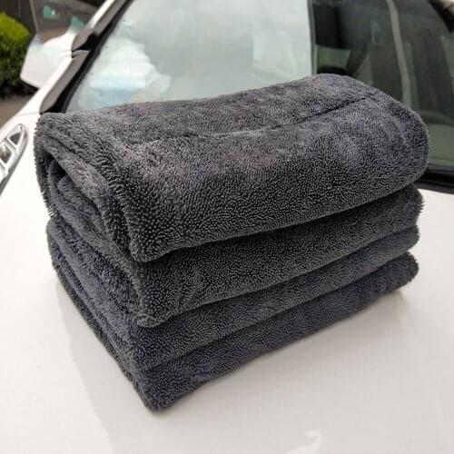 Double Sides Microfiber Twist Wash Towel Professional Super Soft Cleaning Drying Cloth Towels Cars Washing Polishing Waxing