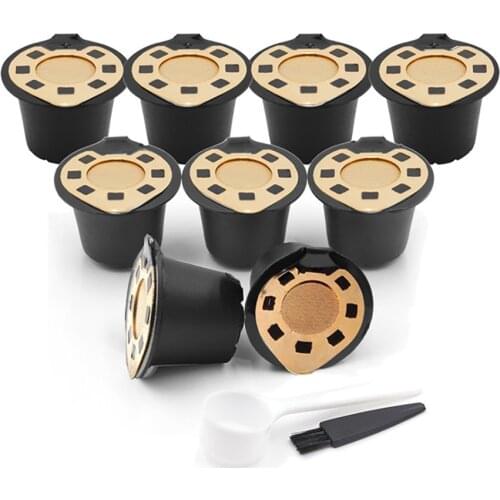 Reusable Capsules Nespresso 3 Pack Refillable Pods Fliter For Nespresso Machines OriginalLine Compatible Free For Spoon