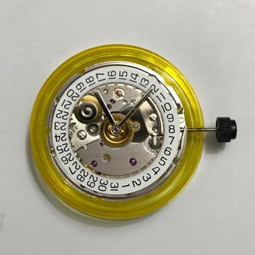 TianJin make Mechanical Autoamtic movement CLONE ETA 2824 movement date display fit for mens watch CARVING THE BACK
