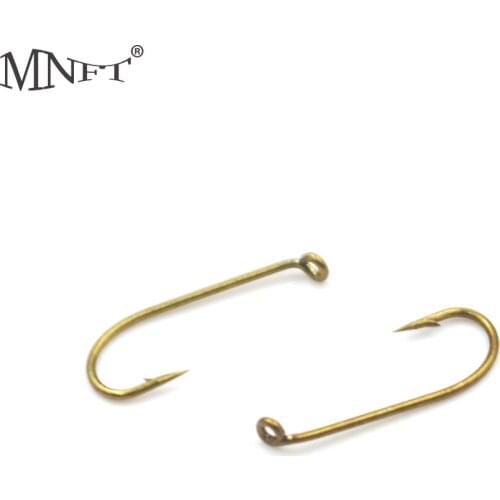 MNFT 500Pcs Hot Sale High Carbon Barbed Steel Fly Tying Fishing Hooks Vishaken Fischhaken Pesca Trout Salmon 12