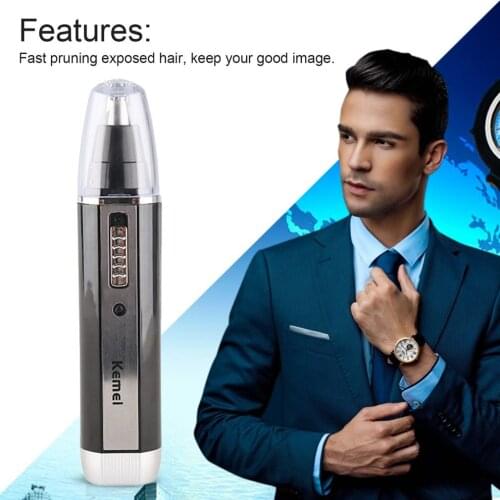 Multifunctional 3-In-1 Electric Nose Hair Trimmer Rechargeable Shaver Clipper Shaving Scraping Shaping Device Safe Face Care New
