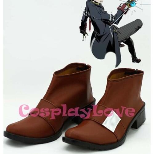 Game Unlight Blacksmith Tyrrell Short Cosplay Shoes Boots Hand Made Custom-made For Halloween Christmas Festival CosplayLove