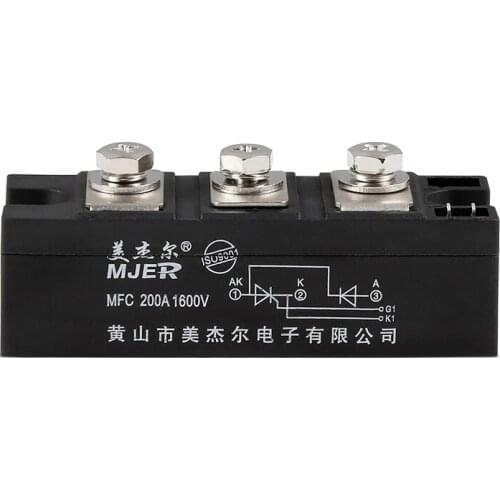 MFC200A Thyristor Module Single phase Half Control Thyristor MFC200A1600V Thyristor Module Single Phase Half Control MFC200A