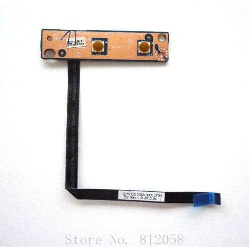 Original New Laptop Switch Board with Cable for lenovo G480 G485 N580 N585 G585 G580 P585 Power Button Board LS-7983P
