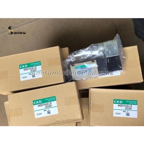 Original factory 1 PC 4KB319-LS Offset printing Machine Roybi Solenoid valve 24V