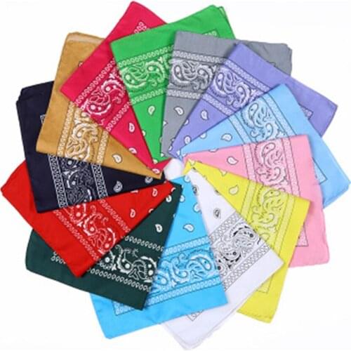Spring and autumn retro hip-hop headscarf hair band fashion scarf woman South Korea hip-hop Riding Pocket Square JQ13
