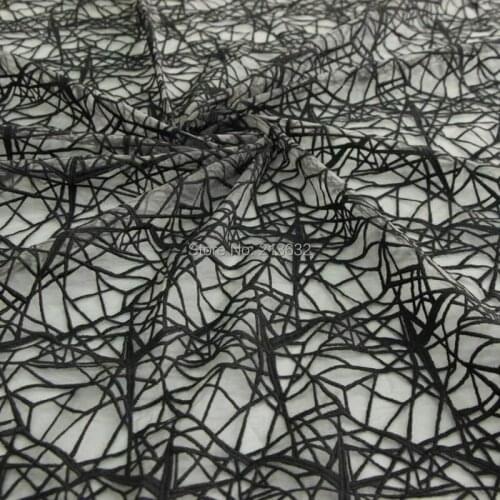 POd6-94 textile dribbling embroidery processing customized fashion dream dribbling embroidery cotton fabric wholesale tulle yarn