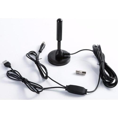 Europe and America DTMB Suction Cup Aluminum Rod TV Antenna ATSC/dvb-t/HDTV