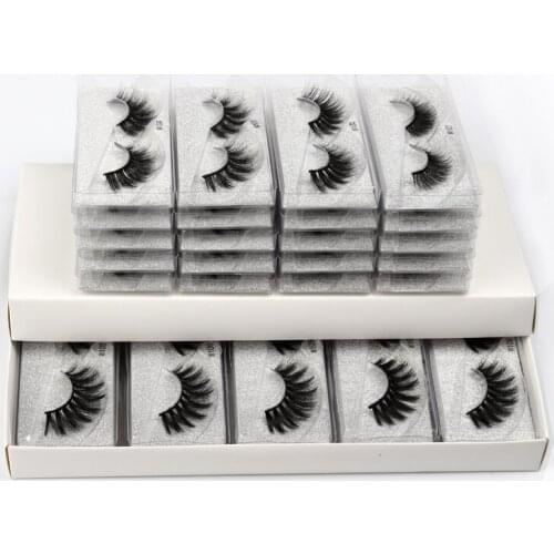 Eyelashes Wholesale 10/20/30/40/50/100Pcs Faux 3D Mink Lashes Wholesale Lash In Bulk False Eyelashes Natural Lashes Maquiagem