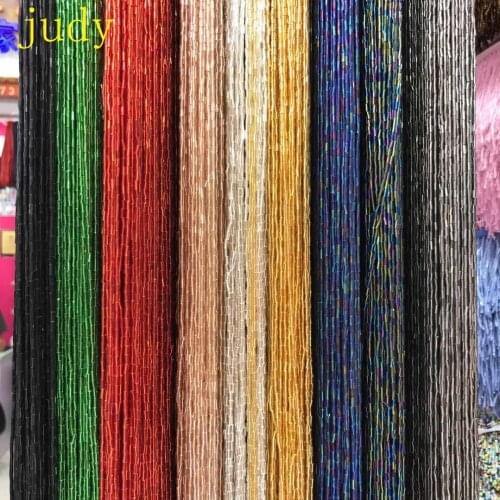 Stock 2.5yard/bag ym151# 100cm 9-colour beaded tube tassel for fashion dress costume stage decoration